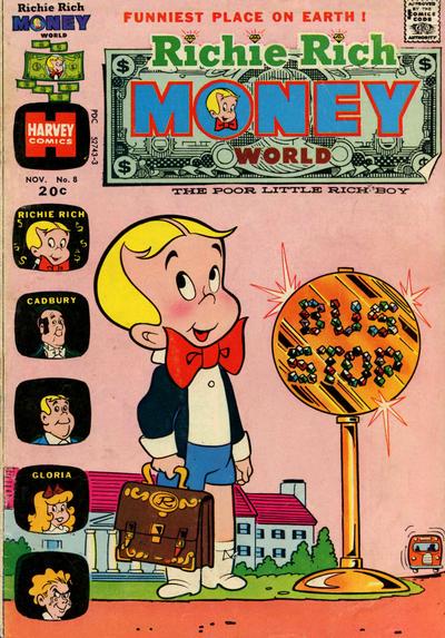 Richie Rich Money World #8 (1973) Comic Books Richie Rich Money World