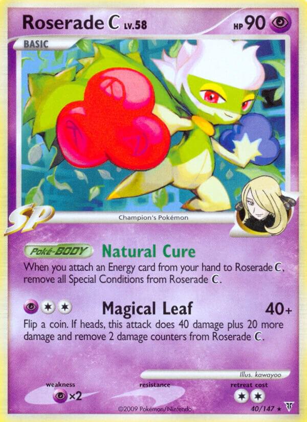 Roserade C #40 Pokemon Supreme Victors