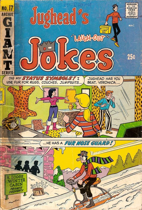 Jughead's Jokes #17 (1970) Comic Books Jughead's Jokes