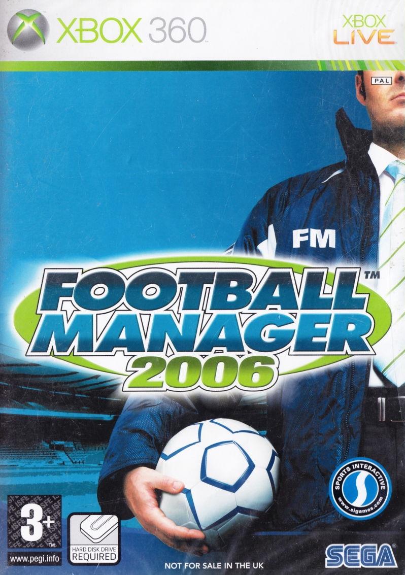Football Manager 2006 PAL Xbox 360