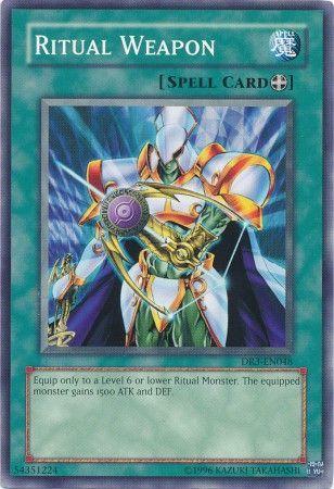 Ritual Weapon DR3-EN048 YuGiOh Dark Revelation Volume 3