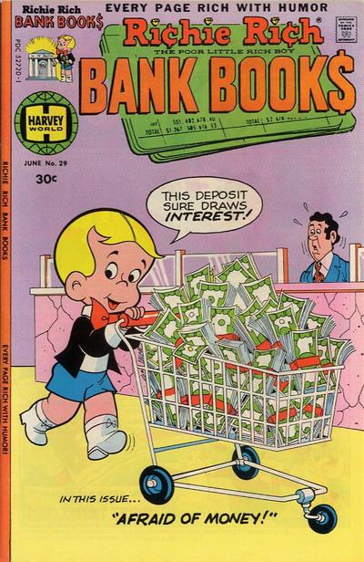 Richie Rich Bank Book #29 (1977) Comic Books Richie Rich Bank Book
