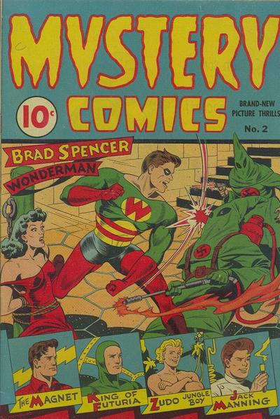 Mystery Comics #2 (1944) Comic Books Mystery Comics