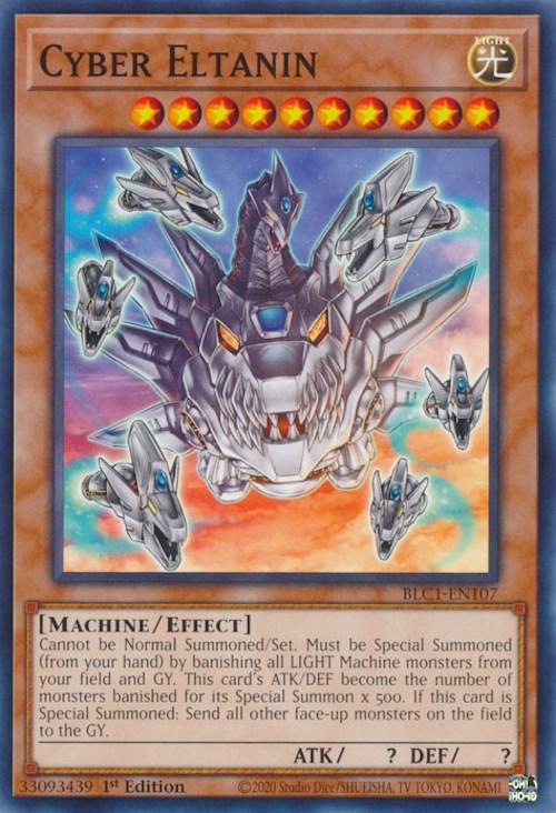 Cyber Eltanin BLC1-EN107 YuGiOh Battles of Legend: Chapter 1