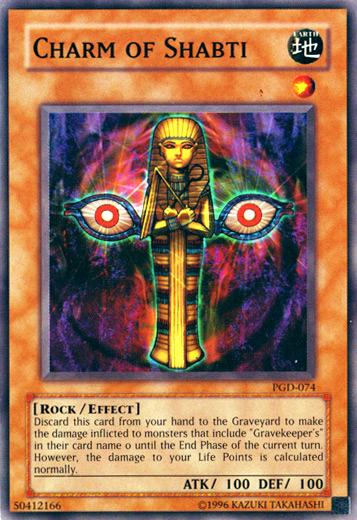 Charm of Shabti PGD-074 YuGiOh Pharaonic Guardian