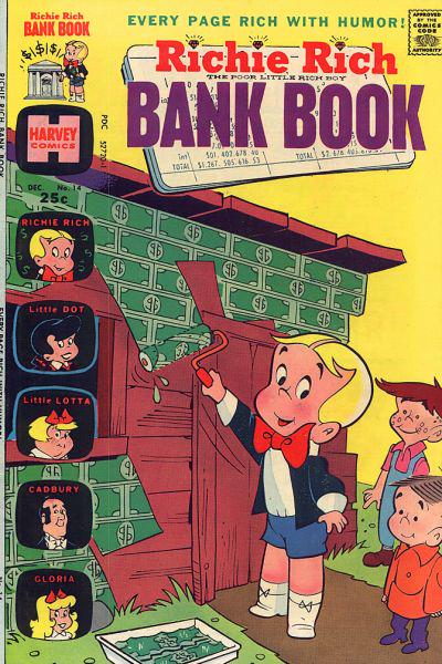 Richie Rich Bank Book #14 (1974) Comic Books Richie Rich Bank Book