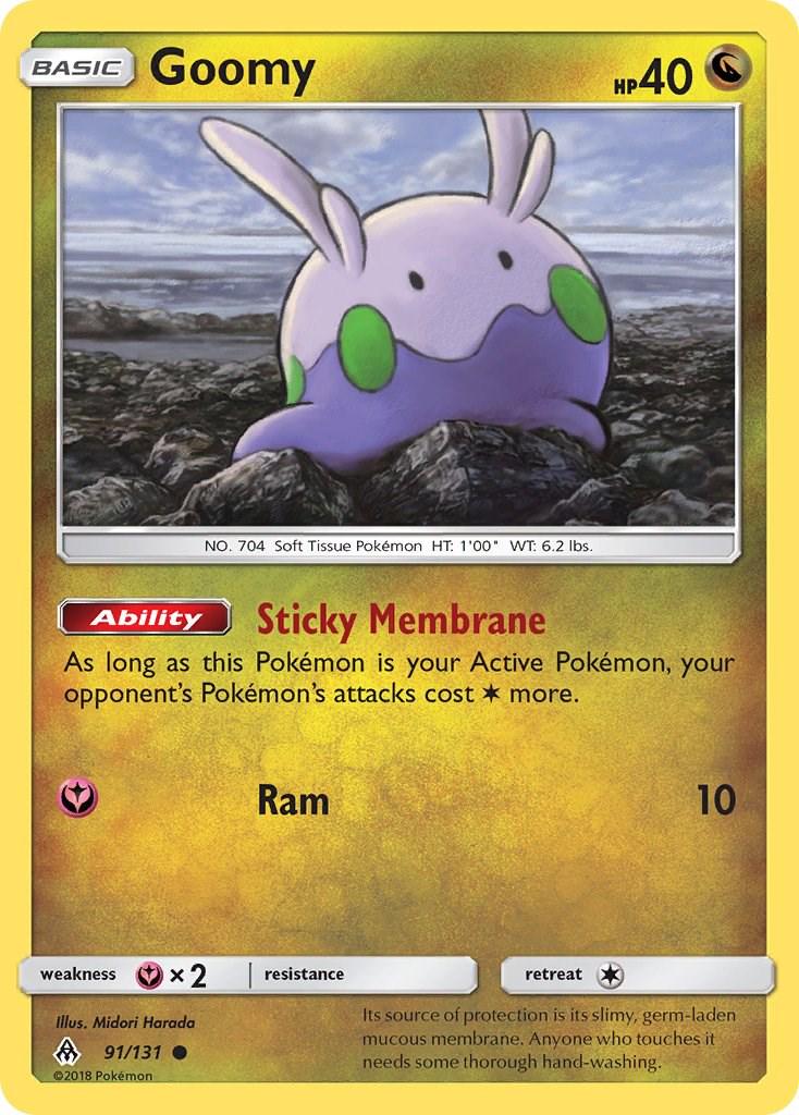 Goomy #91 Pokemon Forbidden Light