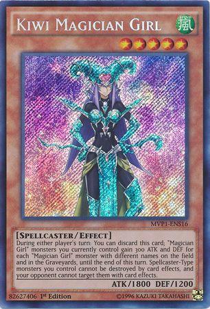 Kiwi Magician Girl MVP1-ENS16 YuGiOh The Dark Side of Dimensions Movie Pack