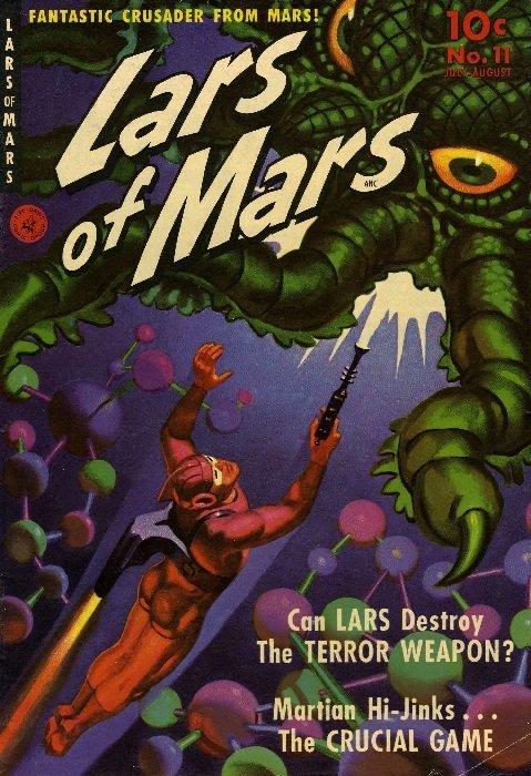 Lars of Mars #11 (1951) Comic Books Lars of Mars