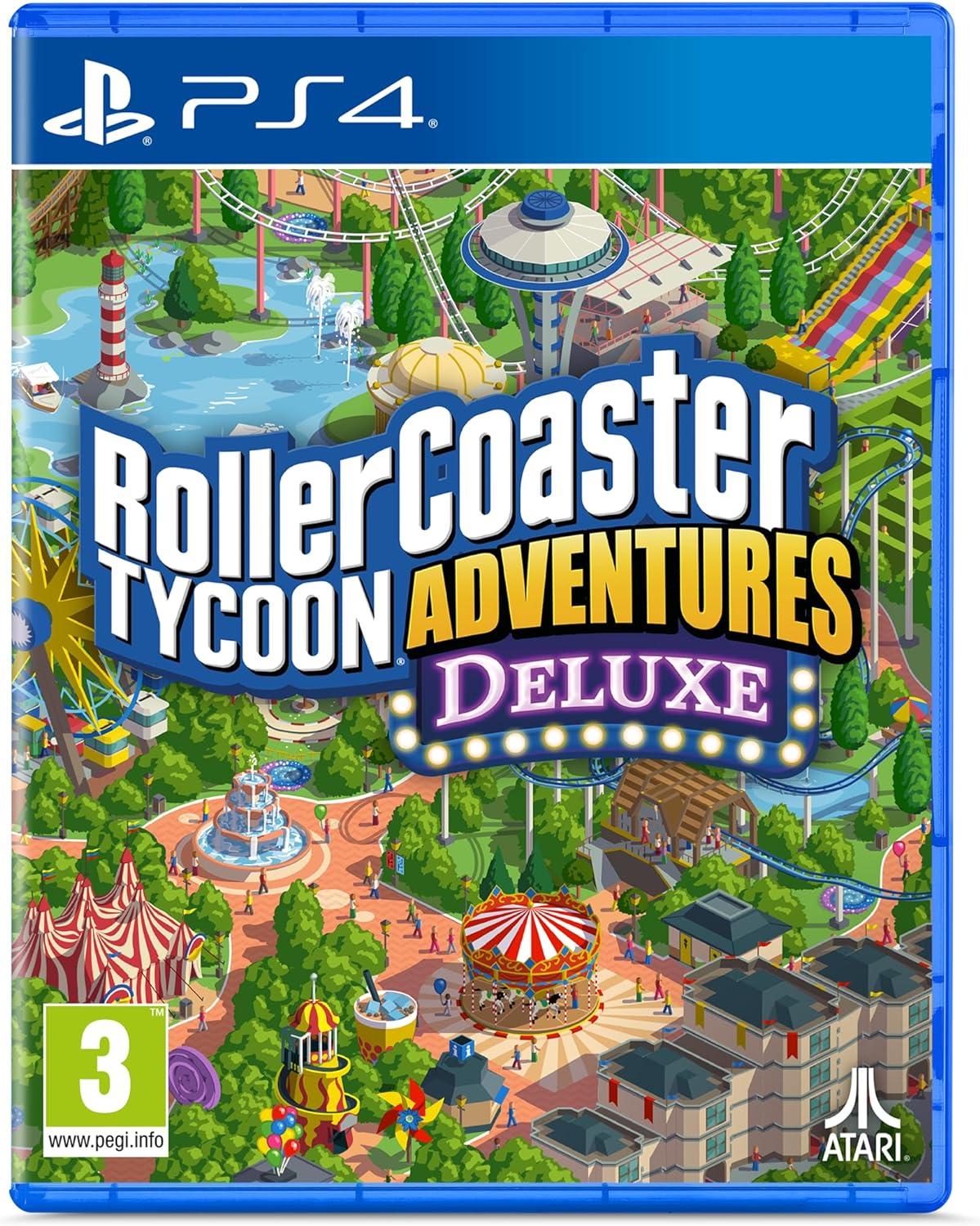 Roller Coaster Tycoon Adventures Deluxe PAL Playstation 4