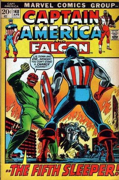 Captain America #148 (1972) Comic Books Captain America