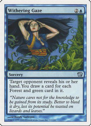 Withering Gaze Magic 9th Edition