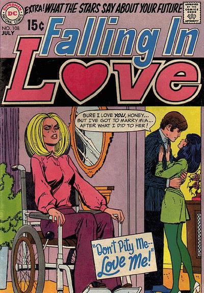 Falling in Love #108 (1969) Comic Books Falling In Love
