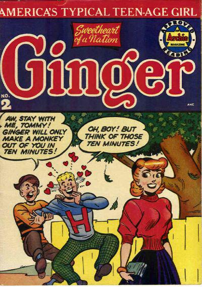 Ginger #2 (1952) Comic Books Ginger