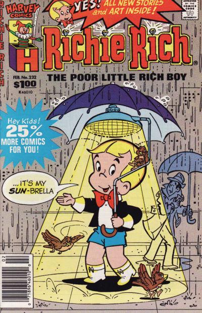 Richie Rich #232 (1988) Comic Books Richie Rich
