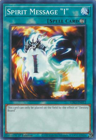Spirit Message I LDS3-EN012 YuGiOh Legendary Duelists: Season 3