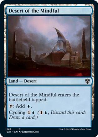 Desert of the Mindful (Magic Commander 2021)
