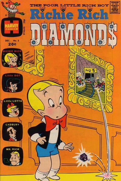 Richie Rich Diamonds #3 (1972) Comic Books Richie Rich Diamonds