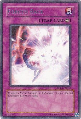 Forced Back DR04-EN240 YuGiOh Dark Revelation Volume 4