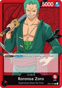 Roronoa Zoro OP01-001 One Piece Romance Dawn