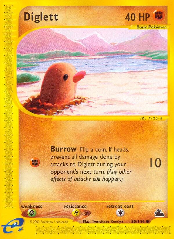 Diglett #50 Pokemon Skyridge