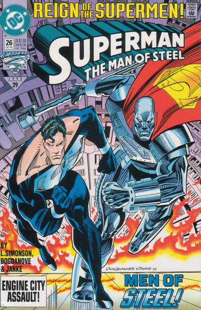 Superman: The Man of Steel #26 (1993) Comic Books Superman: The Man of Steel
