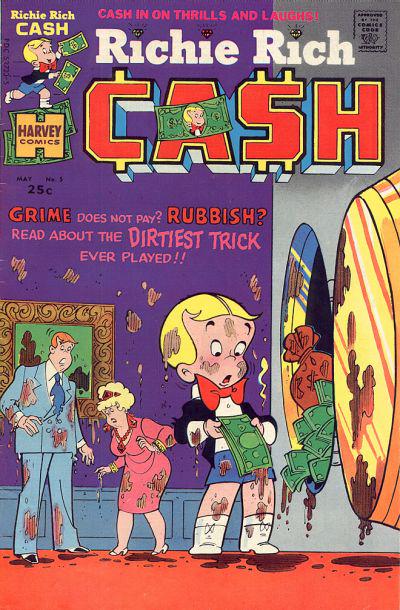 Richie Rich Cash #5 (1975) Comic Books Richie Rich Cash