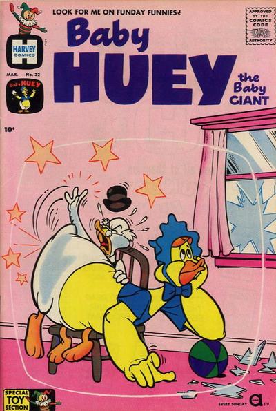 Baby Huey, the Baby Giant #32 (1961) Comic Books Baby Huey, the Baby Giant