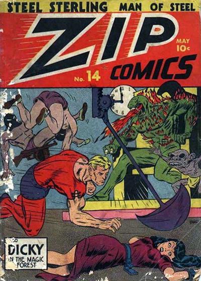Zip Comics #14 (1941) Comic Books Zip Comics