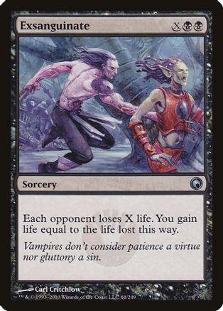 Exsanguinate #61 Magic Scars of Mirrodin