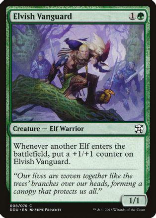 Elvish Vanguard #8 Magic Duel Deck: Elves vs. Inventors