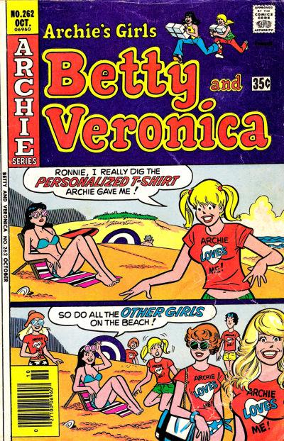 Archie's Girls Betty and Veronica #262 (1977) Comic Books Archie's Girls Betty and Veronica