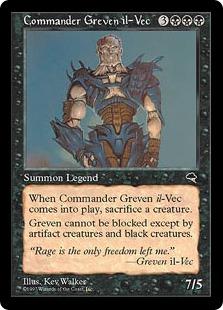 Commander Greven il-Vec Magic Tempest