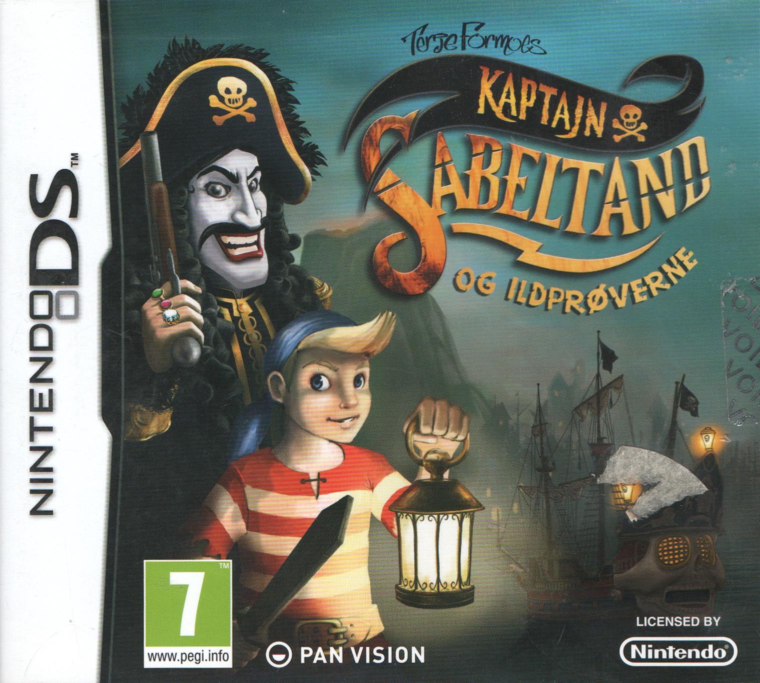 Captain Sabertooth and the Trials by Fire PAL Nintendo DS