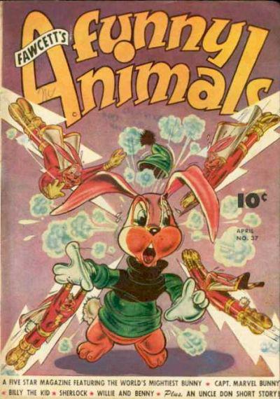 Fawcett's Funny Animals #37 (1946) Comic Books Fawcett's Funny Animals