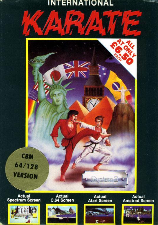 International Karate Commodore 64