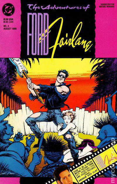 The Adventures of Ford Fairlane #4 (1990) Comic Books Adventures of Ford Fairlane