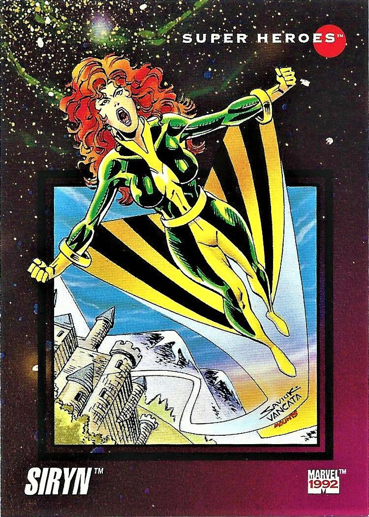 Siryn #60 Marvel 1992 Universe