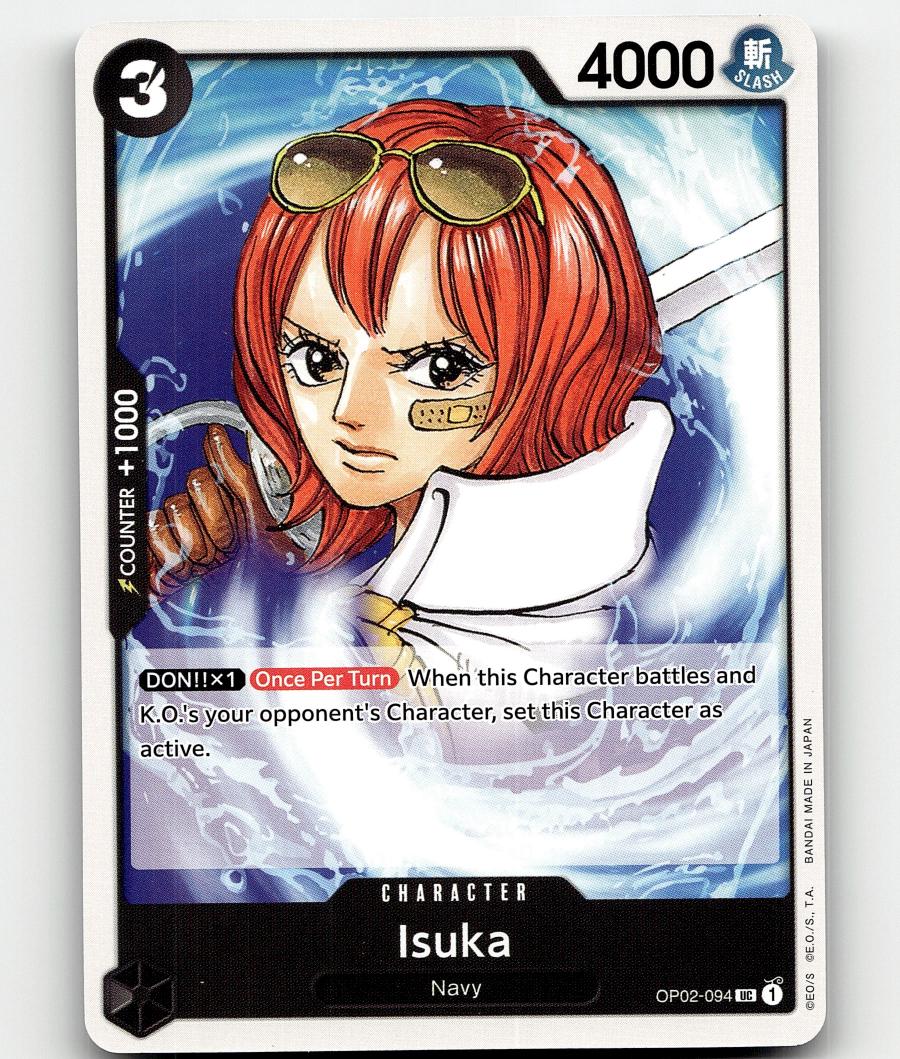Isuka OP02-094 One Piece Paramount War