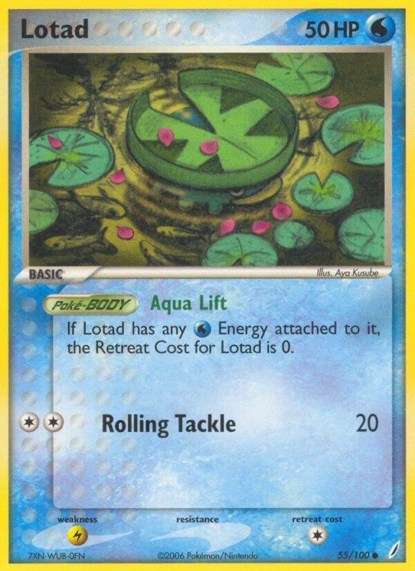 Lotad #55 Pokemon Crystal Guardians