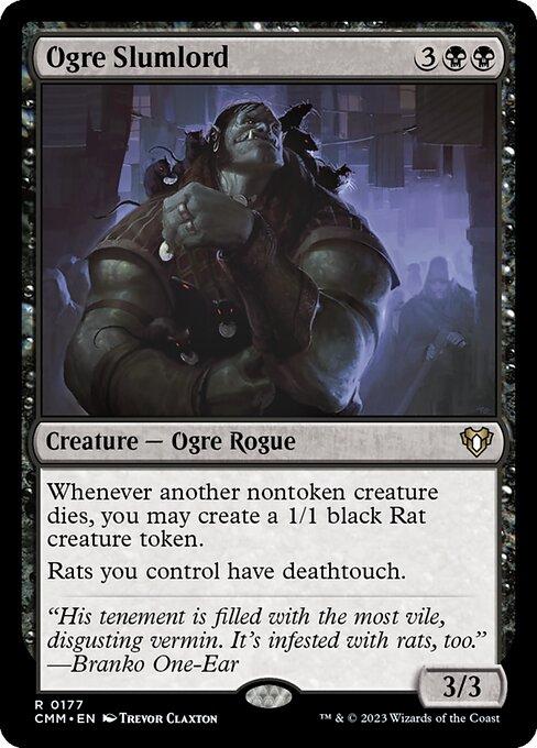Ogre Slumlord #177 Magic Commander Masters