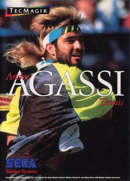 Andre Agassi Tennis PAL Sega Master System
