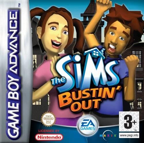 The Sims Bustin' Out PAL GameBoy Advance