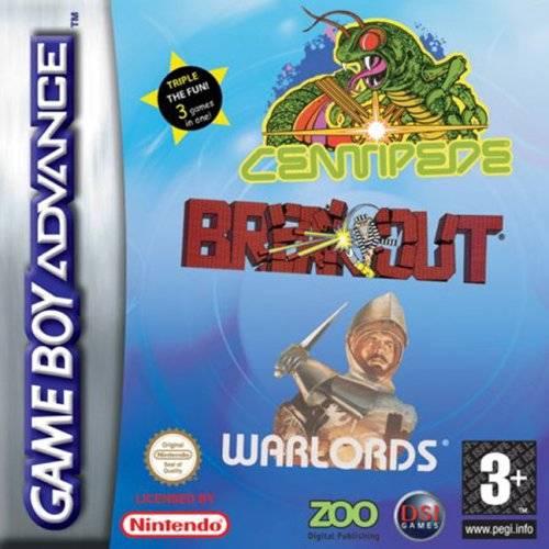 Centipede & Breakout & Warlords PAL GameBoy Advance