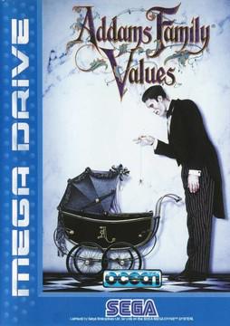 Addams Family Values PAL Sega Mega Drive