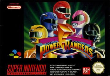Mighty Morphin Power Rangers PAL Super Nintendo