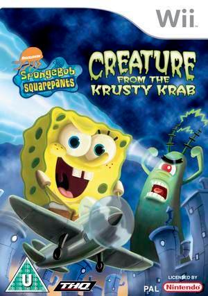 SpongeBob SquarePants: Creature from the Krusty Krab PAL Wii