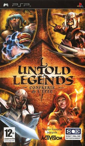 Untold Legends: Brotherhood of the Blade PAL PSP