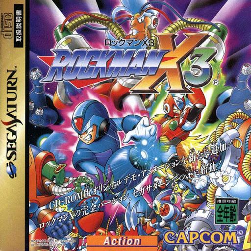 Rockman X3 JP Sega Saturn