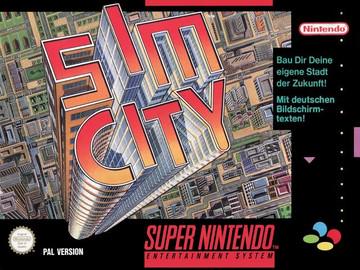SimCity PAL Super Nintendo